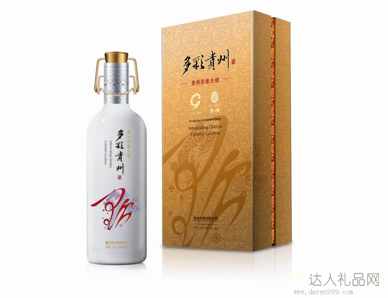 达人多彩贵州（53°）酱香白酒
