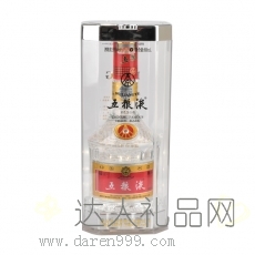 达人52度五粮液玻璃装