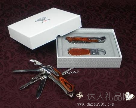 达人彩木军刀、皮扣No.5004