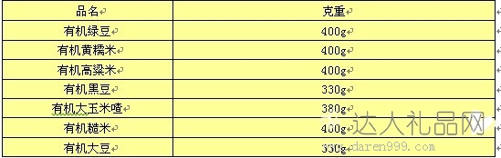 达人精选有机杂粮套装